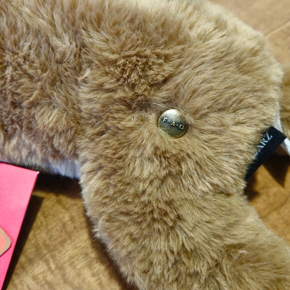 Fao Schwarz Plush Sloth Adopt A Pets 15 in - Picture 8 of 12